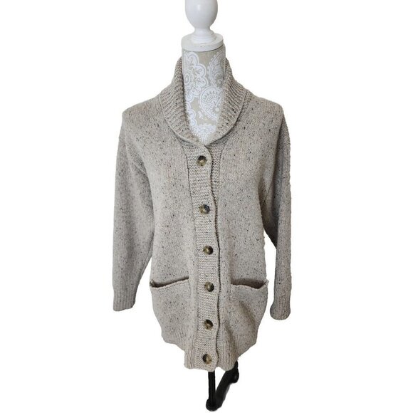 Aritzia Wilfred Free Backyard Womens Beige Long Sleeve...